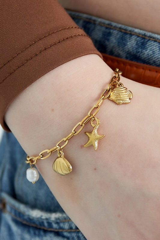 Sea you Soon accessoire van roestvrij staal met kleurdetails