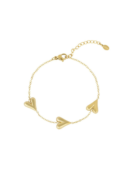 verstelbare trendy armband van roestvrij staal