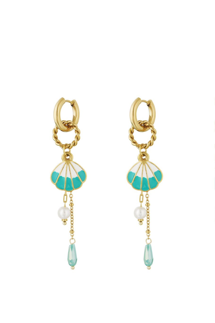 premium gouden oorbellen waterproof